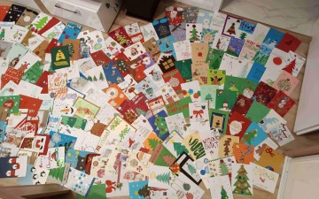 Wymiana kartek z życzeniami 