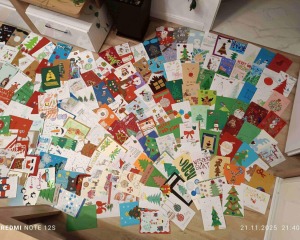 Wymiana kartek z życzeniami 