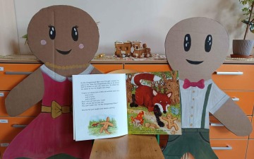 Świąteczne czytanie po angielsku "THE GINGERBREAD MAN"