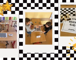 Szkolny Konkursu Warcabowy dla klas 1-3